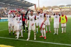 Mannschaft Jubel