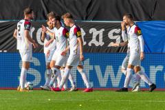 Mannschaft Jubel