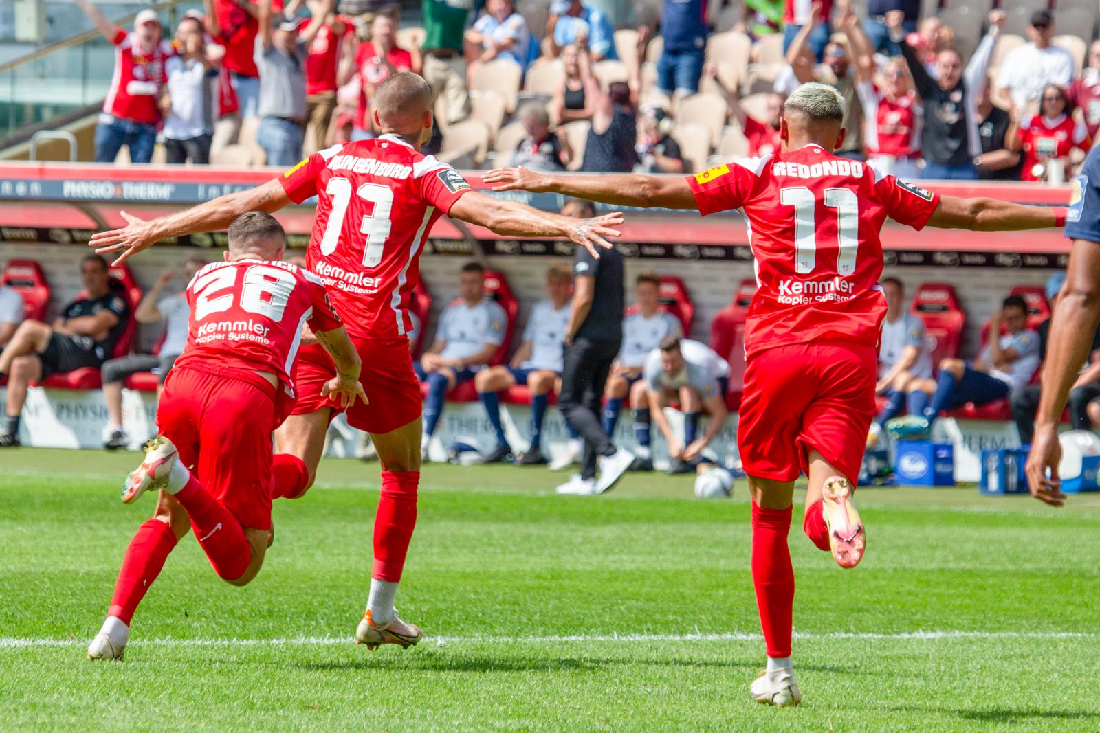 Jubel Mannschaft