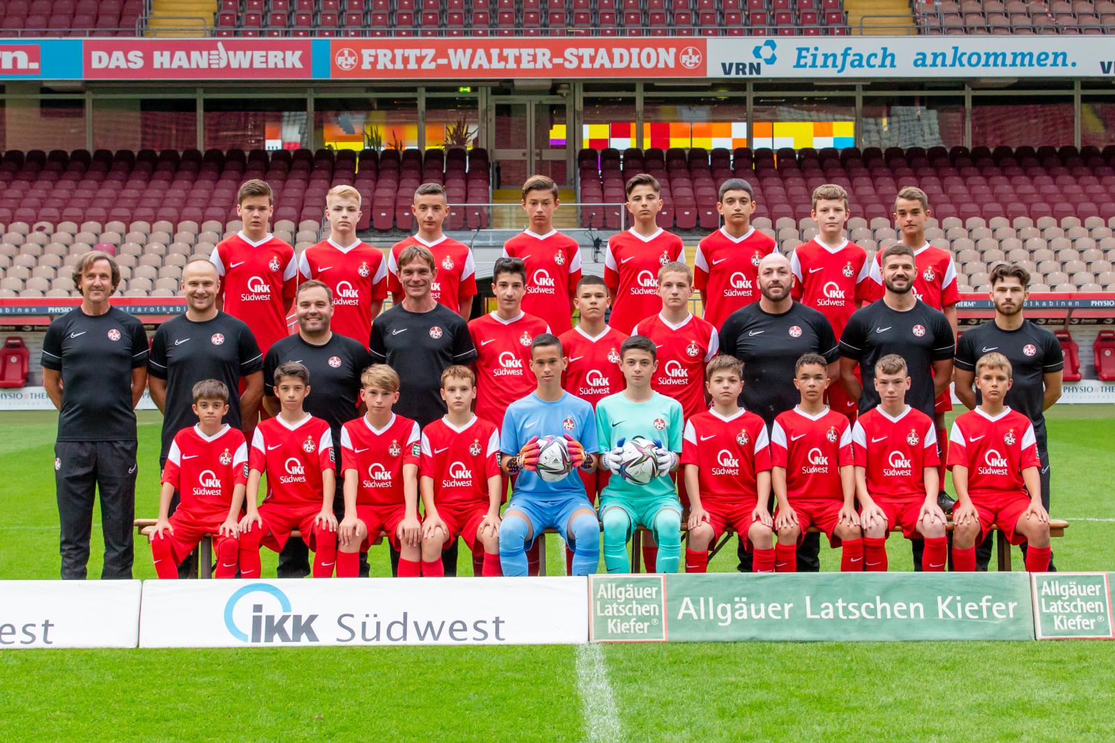 Mannschaftsfoto U14