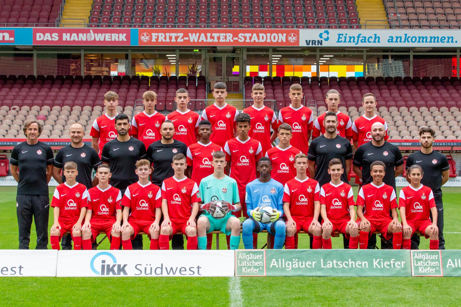 Mannschaftsfoto U15