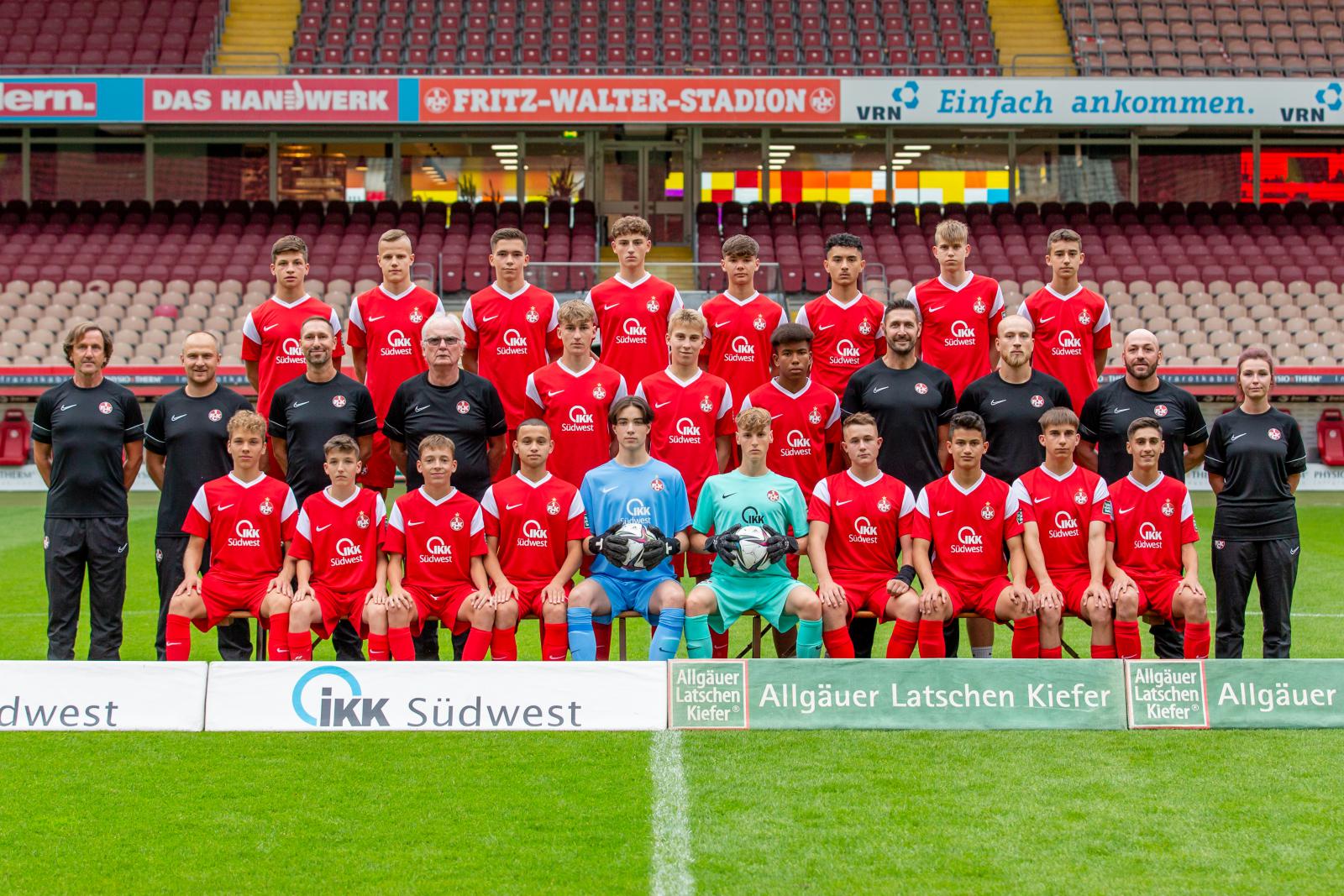 Mannschaftsfoto U16