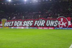 DFB Pokal holt den Sieg für uns Westtribüne